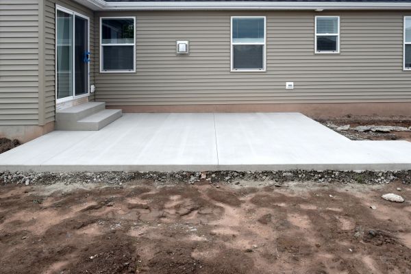 Concrete Steps Construction in Meridian