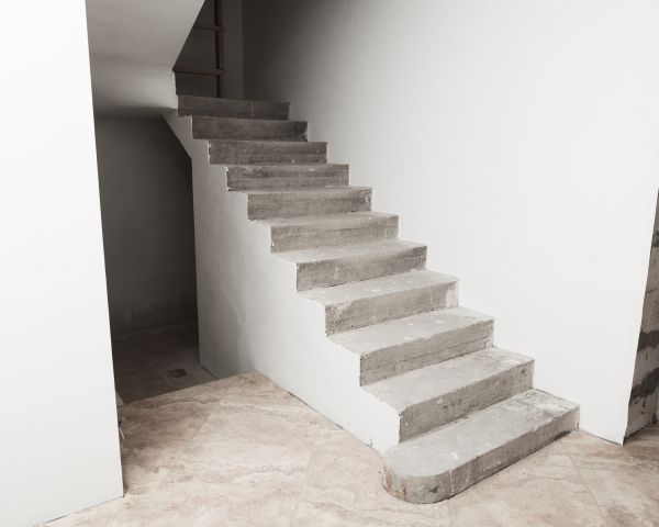 Cement Step Installation in Meridian