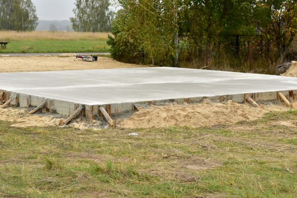 Slab Foundation Installation in Meridian