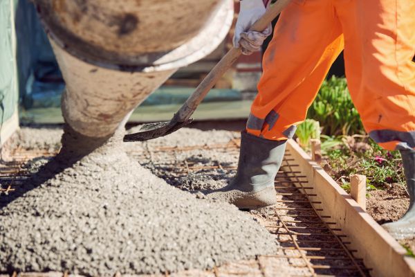 Poured Concrete Installation in Meridian