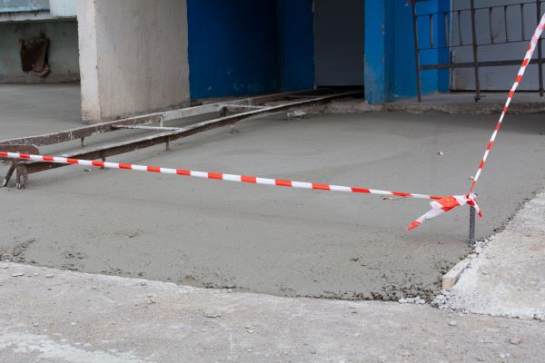 Garage Concrete Replacement in Meridian
