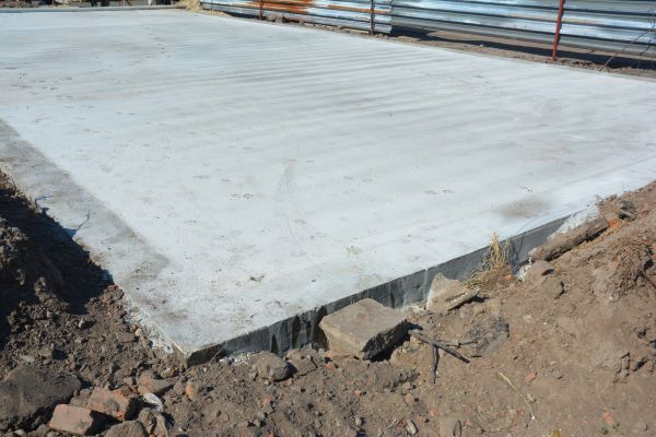 Concrete Pad Construction in Meridian
