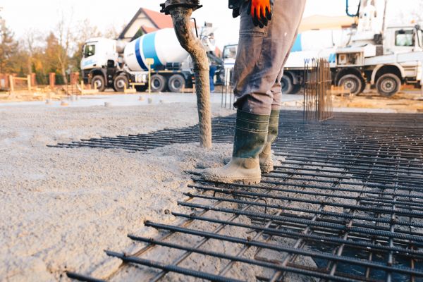 Poured Foundation Installation in Meridian