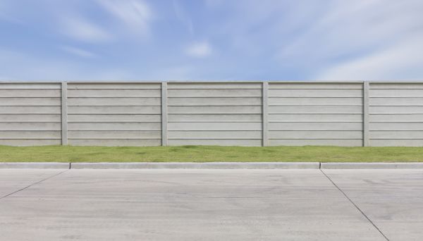 Concrete Fence Installation in Meridian
