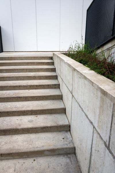 Cement Stair Installation in Meridian