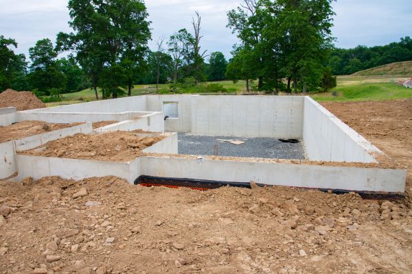 Basement Foundation Pouring in Meridian