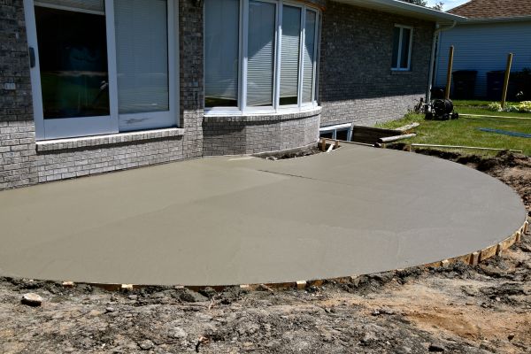 Deck Concrete Construction in Meridian