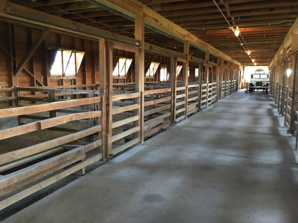 Barn Slab Construction in Meridian