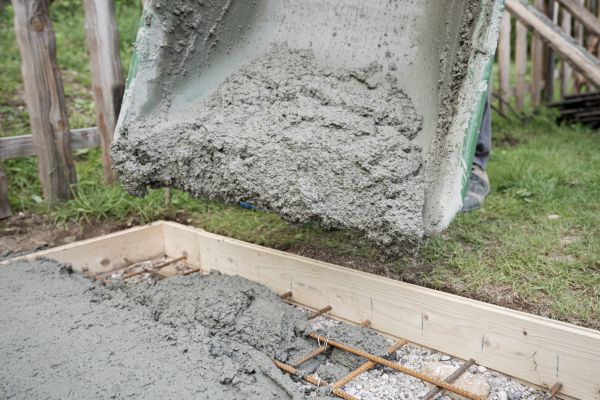 Yard Concrete Pouring in Meridian