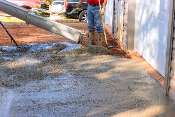 Driveway Slab Laying in Meridian