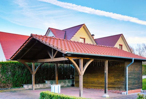 Carport Base Construction in Meridian