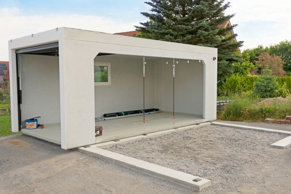 Garage Foundation Installation in Meridian