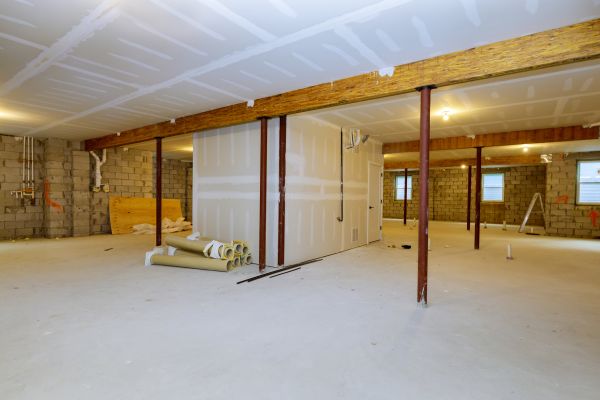 Basement Slab Installation in Meridian