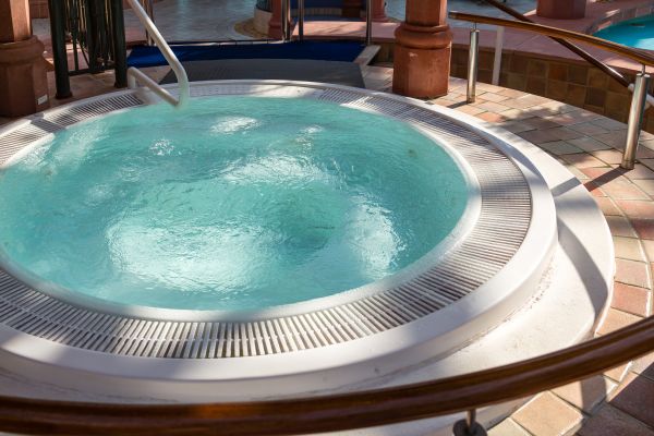 Hot Tub Patio Construction in Meridian