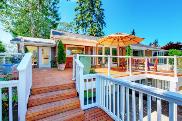 Patio Staircase Installation in Meridian