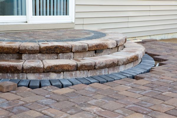 Patio Step Installation in Meridian