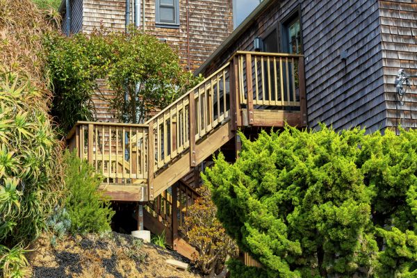 Patio Stair Installation in Meridian