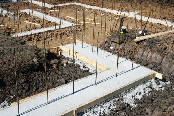 Cost of Footing Construction in Meridian