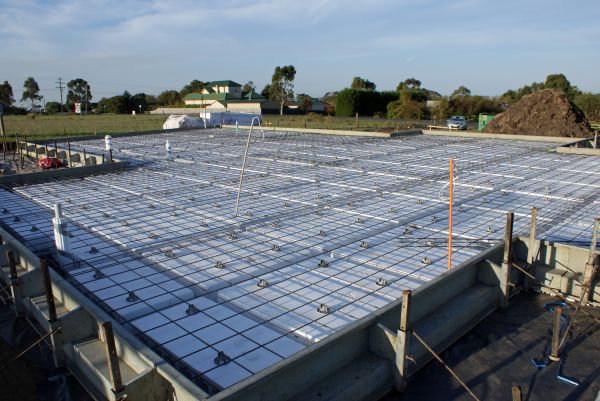 Barn Pad Construction in Meridian