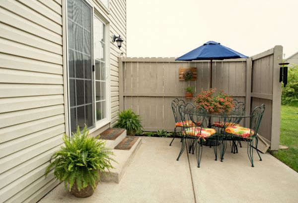 Patio Slab Installation in Meridian