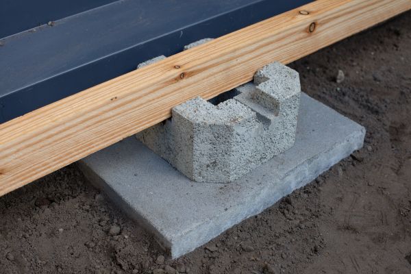 Deck Footing Construction in Meridian
