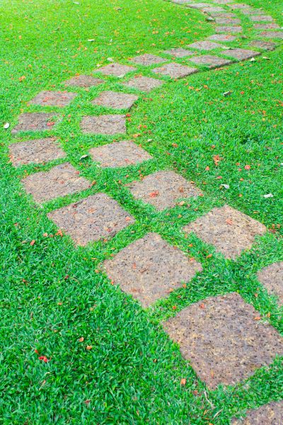 Backyard Pathway Construction in Meridian